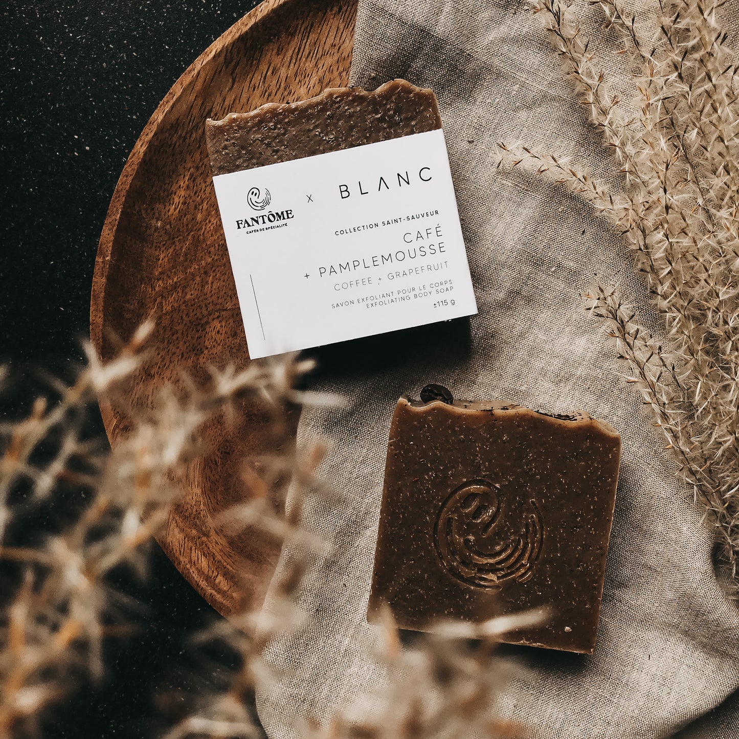 Savon Blanc Savonnerie + Fantôme Café