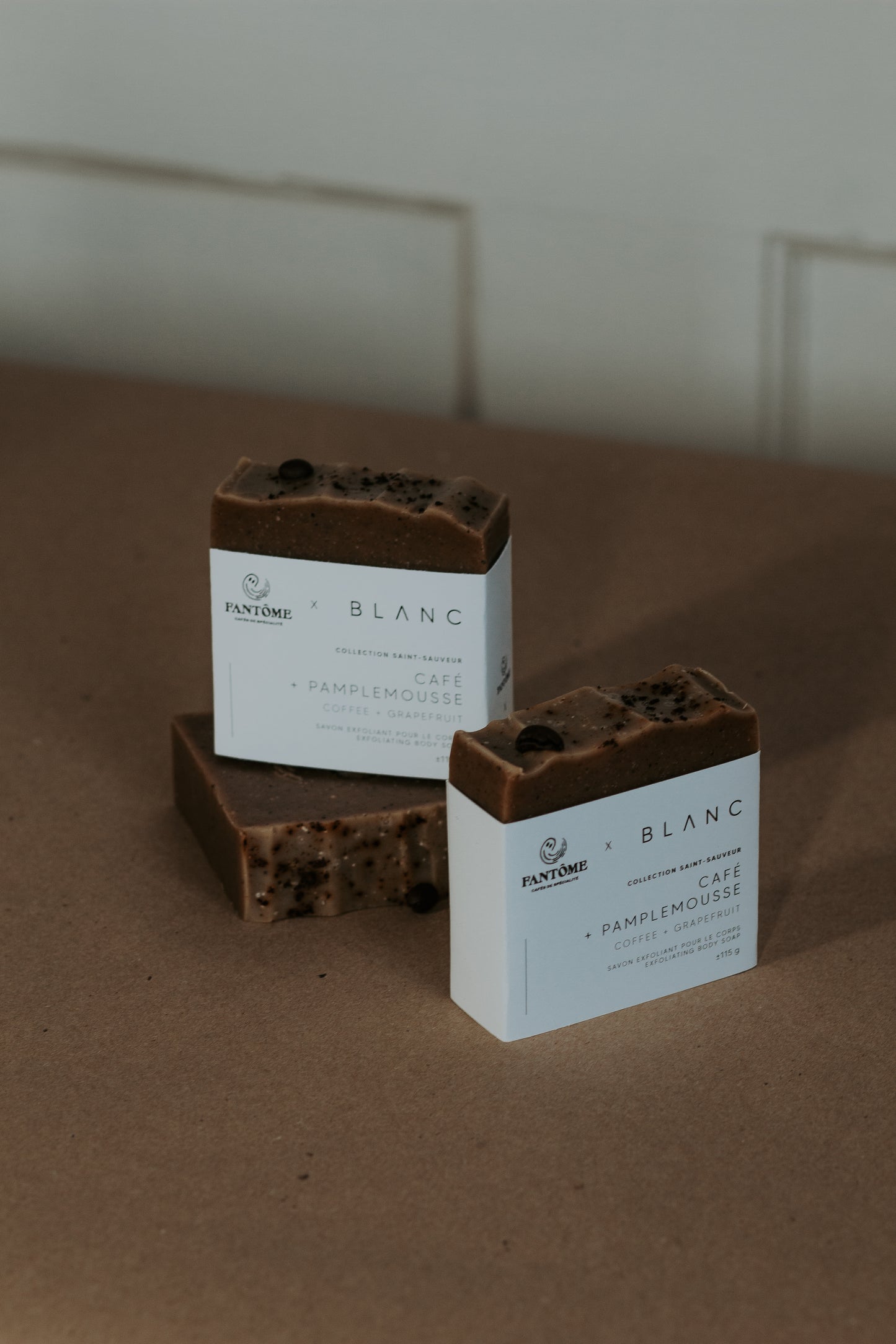 Savon Blanc Savonnerie + Fantôme Café